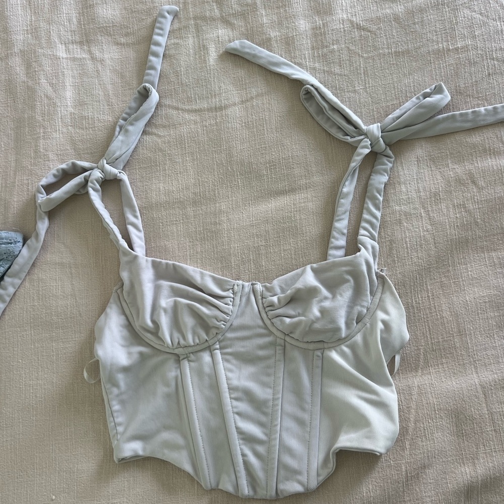 Princess Polly White Corset Top